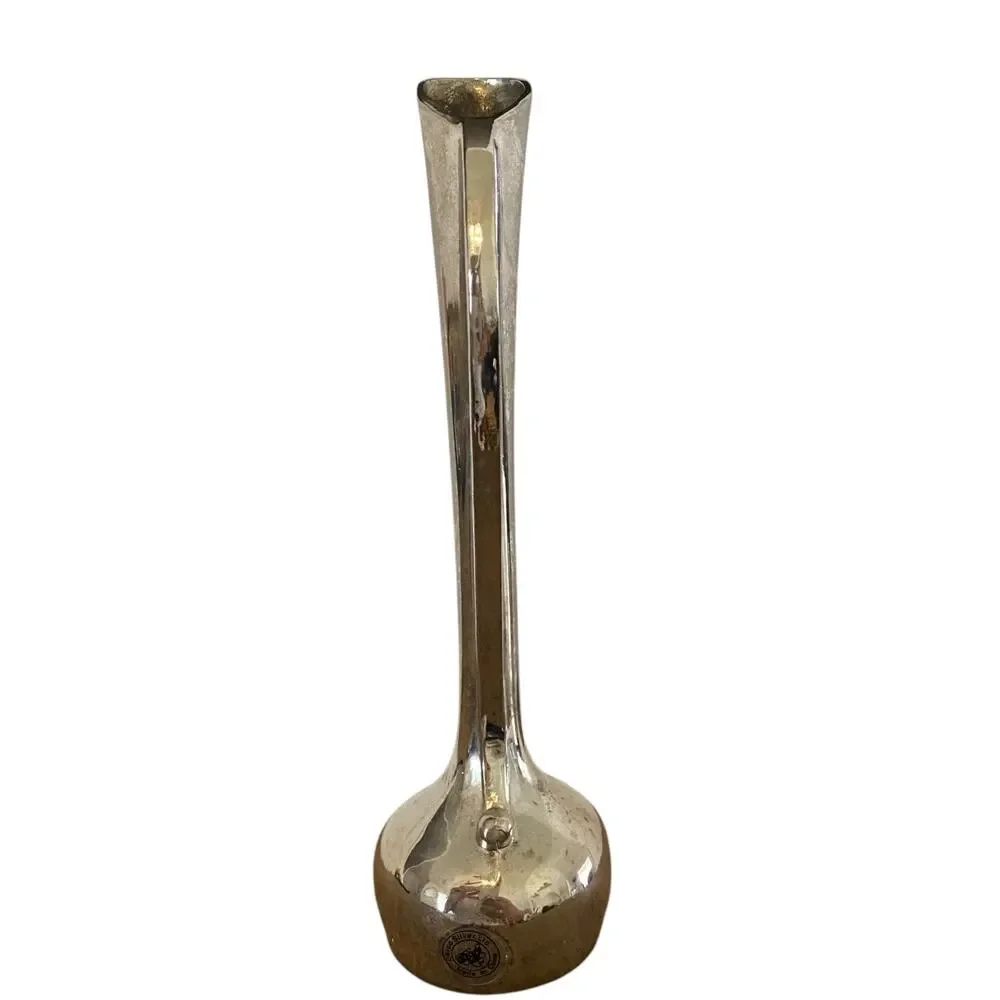 Vintage Davco Silver Ltd. Silver Single bud vase with handle *Flawed*